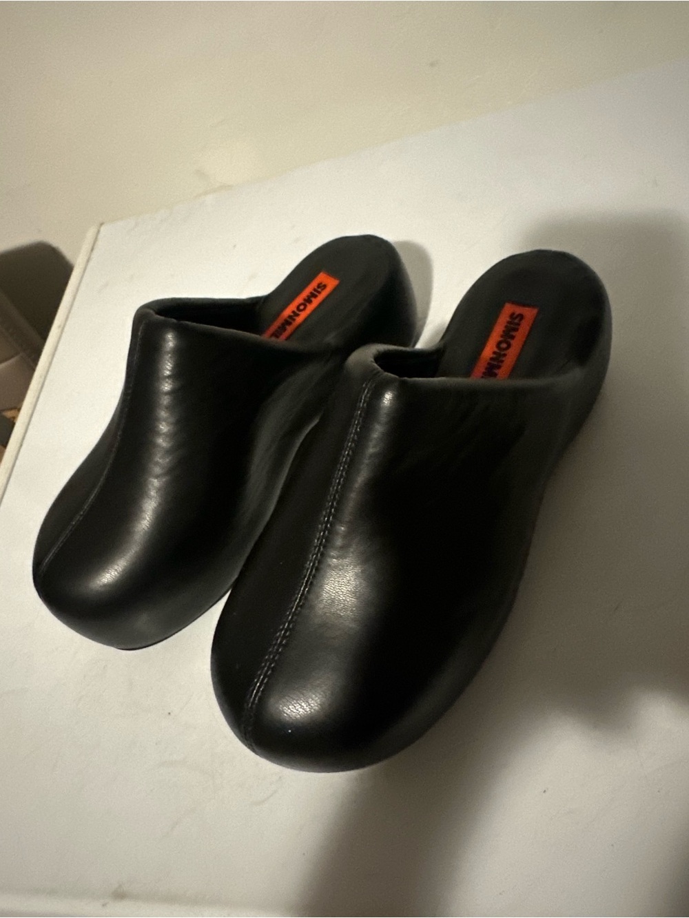 Simon Miller Black Slip-On Clog